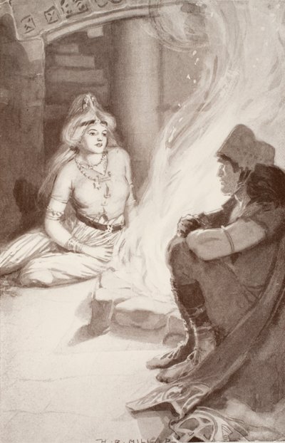Cian trova la Figlia di Balor, illustrazione da 